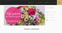 Desktop Screenshot of heggesblomster.no